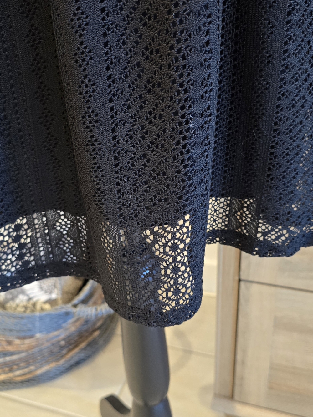 Studio Black Lace Circle Skirt - Picture 2 of 5